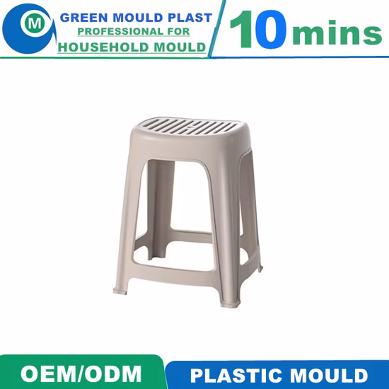 Molde de inyección de muebles de plástico para adultos, silla grande y pequeña, taburete, mesa, molde de molde, molde de plantilla