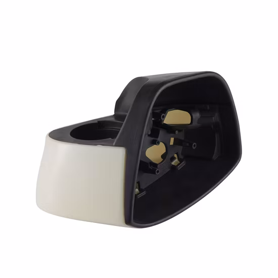 Carcasa de conector de precisión PA66 + GF30 Moldeo por inserción de plástico 2K Moldeo por inyección doble Moldeo por inyección de plástico personalizado OEM